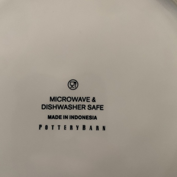 Pottery Barn Flora Botanica Salad Plate‎ 8.25” S/4 Purple Blue Floral Flowers - Picture 7 of 7